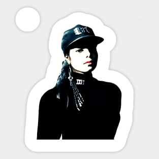 Janet, Rhythm Nation, Black History, Black Music Sticker